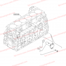 FPT IVECO CASE Cursor9 Euro 6 F2CFE612 A/B/D F2CFE614A*B041/F2CGE614F*V004 5802431166 Oil Pressure Regulating Valve504191876 thumbnail-2