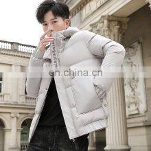 New Year Christmas Xmas Sale Men's Cotton-padded Jacket Plus Size Big and Tall Winter Puffer Jacket Men's Bread Bubble Coat thumbnail-4