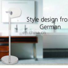 Rust-proof Stainless Steel Standing Rolling Toilet Paper Holder thumbnail-2