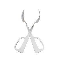 Stainless Steel Salad Servers Spoon Scissor Tong Serving Tong With Spoon Fork thumbnail-3