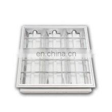 High Quality T8 LED Clear Diffuser LumInaries With Acrylic Diffuser Clean Room Grille Light thumbnail-2
