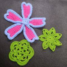 Handcraft Garment Accessories Handmade Cotton Appliques thumbnail-3