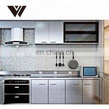 China Products New Design Aluminium Metal Small Kitchen Cabinet Desgin Modern