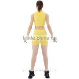 Women Zipper Fitness Dance Suit, Yoga Suit (6420) thumbnail-3