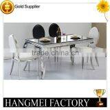 Crocodile Round Back Chair With Stainless Steel Frame thumbnail-6