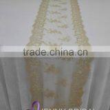 TR007A1 White Romatica Wedding Lace Table Runner Quality Choice thumbnail-2