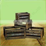 Antique Wooden Fruit And Vegetable Crates