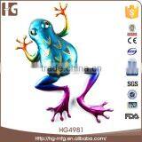 Best Blue Frog Shaped Metal Garden Statue Molds thumbnail-2
