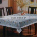 Lace Edge PEVA Table Cloth