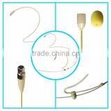 Freeboss HS-21S2-L6A 4 Pin Mini XLR Plug Omni Directional Electret Condenser Headset Microphone thumbnail-2