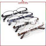 Laura Fairy 1PCS Retail Trendy New Metal Frame Acetate Temple Men Optical Frame Quality Choice thumbnail-6