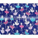 The New Dance Girl Printed Canvas Bags Shoes Fabric Hat Material