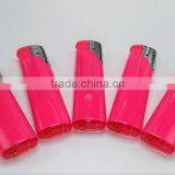 Pink Cheapest Wholesale Pipe Coal Clip Lighter thumbnail-4