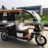Brushless Motor Rickshaw/electric Tricycle for Passenger