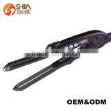 Best Synthetic Style Elements Pro Hair Relaxer Straightener 2 in 1 Hair Straighteners Titanium Unite Flat Iron SY-863 thumbnail-2