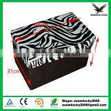 Storage Seat Stool With Logo Printed (diectly From Factory) thumbnail-1