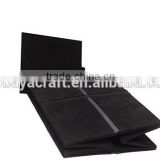 Foldable Leather Waste Bin for Hotel Supplies