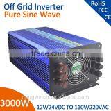 Good Price 3000w Pure Sine Wave Power Inverter 48vdc to 220vac Supplier's Choice