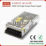 High Quality Singleout 12v 10a AC Switching Mode Power Supply 120w (5v 12v 15v 24v 36v 48v)