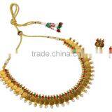 Indian Stunning Ginni Temple Design Necklace Sets thumbnail-3