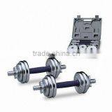 Teenloon Lastest Chromed Dumbbell Set With Plastic Case Cast Dumbbell Set thumbnail-1