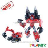 Metal Five In One Deformation Robot Excavator thumbnail-1