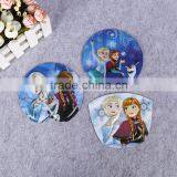 Round Shape PVC Plastic 3d Embossed Card Blister Card Printing Plastic Card