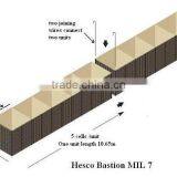 HESCO Defencing Wall MIL7