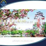 24m-height Ferris Wheel With 64 Seats 16 Cabins thumbnail-1