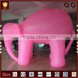 2016 High Quality Pink Giant Inflatable Elephants for Advertising thumbnail-1