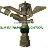 3/4"Part or Full Circle Farm Irrigation Brass Impact Sprinklers thumbnail-4