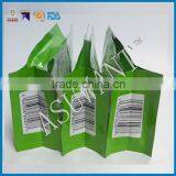 Factory Price Flat Bottom Side Gusset Clear Plastic Chocolate Packing Bag/four Side Seal Side Gusset Bag for Food Chocolate thumbnail-2