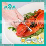 Double jaw chrome plated lobster claw cracker nut cracker