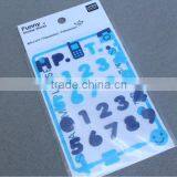 Custom Letter Flocking Sticker thumbnail-1