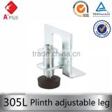 305L Plinth height adjsutable scaffolding leveling table leg
