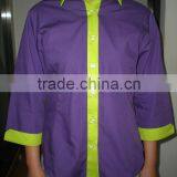 2015 Latest Design Ladies Uniform Shirt for Office thumbnail-3