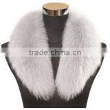 New Large Real Genuine Detachable Fox Fur Collar Scarf Wrap