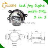 Car accessories auto osram led fog lamp drl led fog lights for toyota PRADO