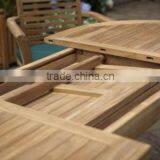 Extendable Dining Table Teak Wood Garden Furniture thumbnail-3