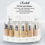 Factory Price Makeup Organizer Lipstick Acrylic Cosmetic Tabletop Display Stand