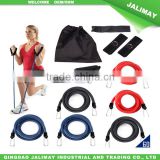Latex resistance band exercises, resistance band exercise set