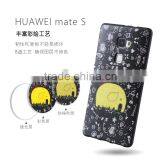 Colored Drawing Flower Flag Catoon Soft TPU Silk Skin Case for Huawei Mate S/Mate 8/Mate 7/Honor 7 thumbnail-2