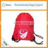 2016 NEW Style Nylon Drawstring Bag Sports Backpack Drawstring Bag Custom