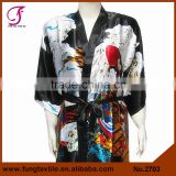 2703 Long Design Beautiful Girl Women Wholesale Satin Robe