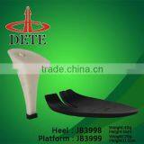 Abs Plastic Platform Shoe Heels Nude High Heel Made in China thumbnail-1