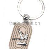 High Quality Custom Pommel Horse Sports Metal Keychain