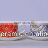 Ceramic Coffee Mug With Saucer