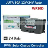 New JUTA PWM LCD 30A Solar Charge Controller With Time Control and Backlight Quality Choice thumbnail-6