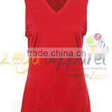 Zegaapparel Wholesale free print sleeveless cotton t shirt women