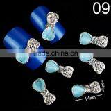 2016 New Arrival Factory Outlet Beauty Bow Tie Nail Art Designs, Alloy 3d Nail Art Charms thumbnail-6
